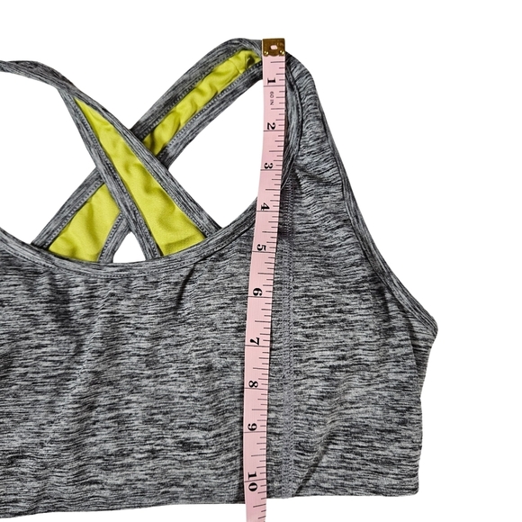 Wacoal Sports Bra, Heather Grey, Size Medium - Picture 6 of 8